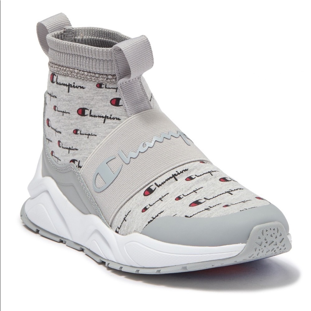 Champion rally script grey women’s shoes